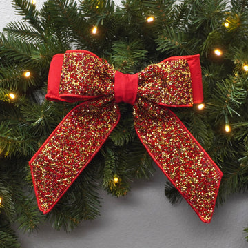 Buy red-gold CRYSTAL BOW (IN STOCK)