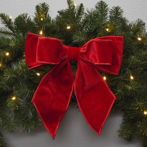 CHRISTMAS CURLS BOW (IN STOCK)