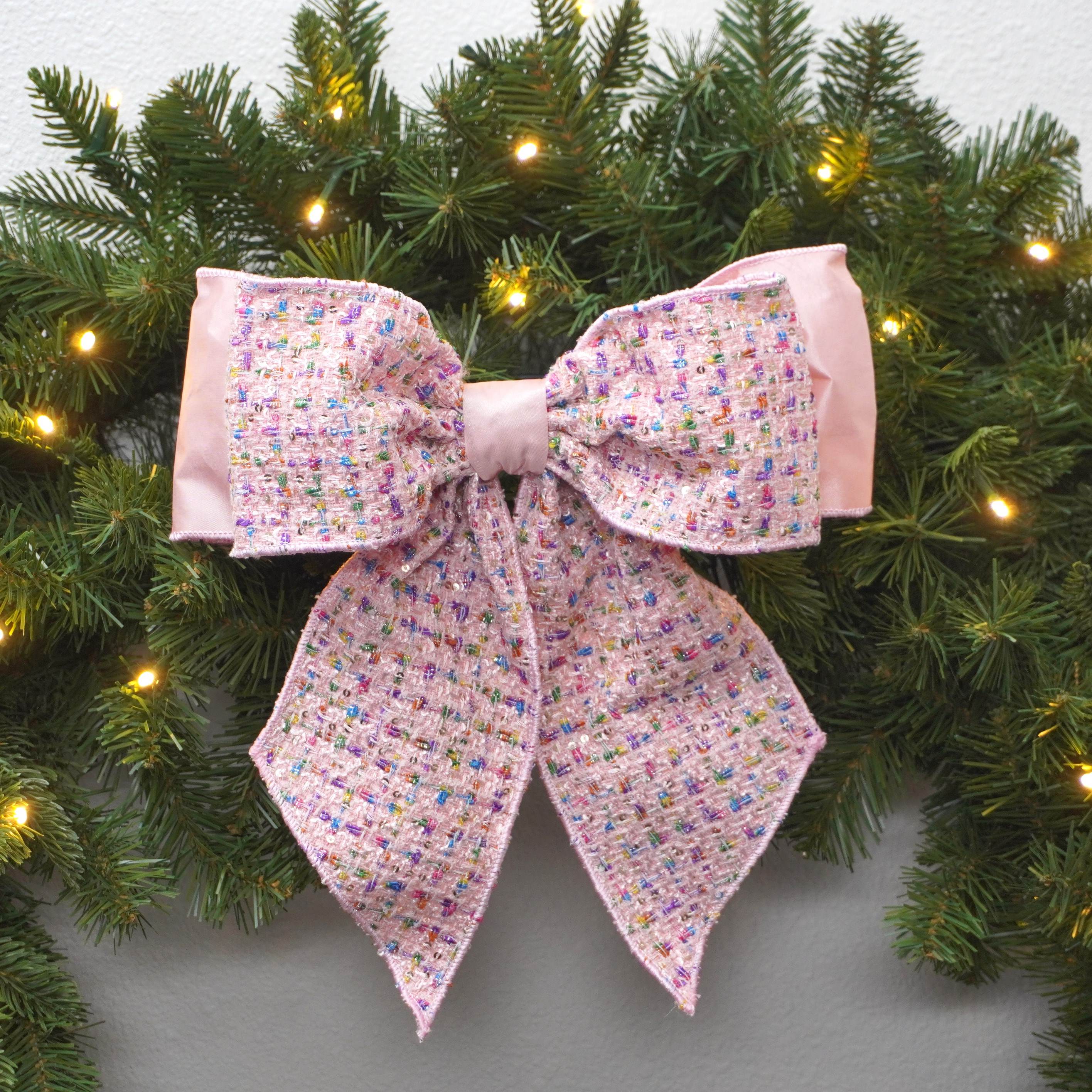 CONFETTI TWEED BOW (PREORDER)