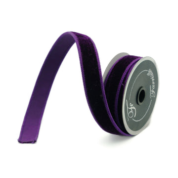 Buy purple VELVET .75" &amp; 1" (IN STOCK)