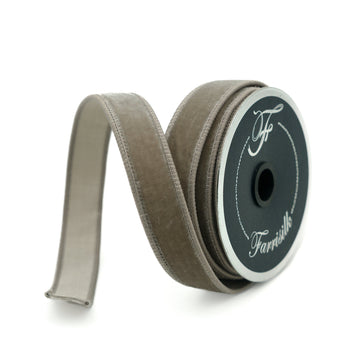 Buy platinum VELVET .75" &amp; 1" (IN STOCK)
