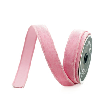 Buy baby-pink VELVET .75" &amp; 1" (PREORDER)