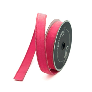 Buy bubblegum VELVET .75" &amp; 1" (IN STOCK)