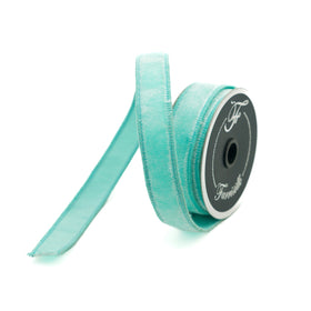 Buy tiffany-blue SPRING VELVET .75" &amp; 1" (IN STOCK)