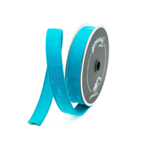 Buy sky-blue VELVET .75" &amp; 1" (IN STOCK)