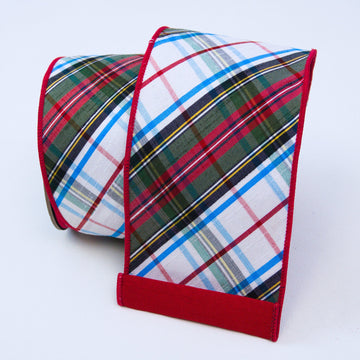 DIAGONAL PLAID (IN STOCK)