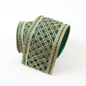 Buy emerald JEWEL LATTICE RIBBON (PREORDER)