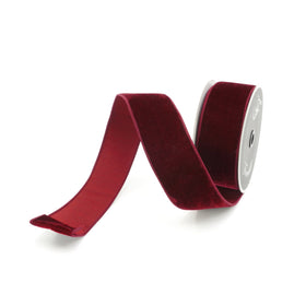 Buy burgundy VELVET 2.5&quot; (IN STOCK)
