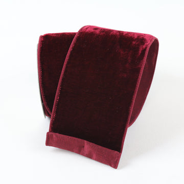 Buy burgundy VELVET 4" (IN STOCK)