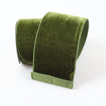 Buy olive VELVET 4" (IN STOCK)