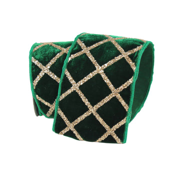 VELVET GLITTER LATTICE (IN STOCK)
