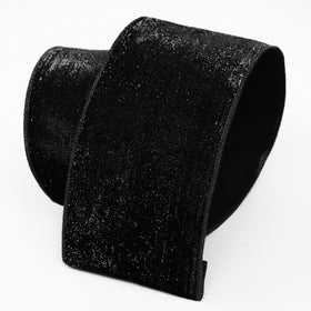Buy black LAMÉ VELVET (IN STOCK)