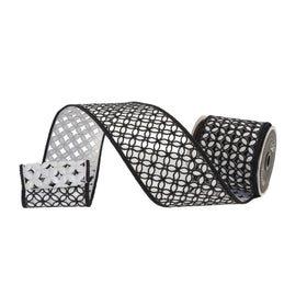 Buy black-and-white CHRISTMAS FLOWERS LACE (PREORDER)