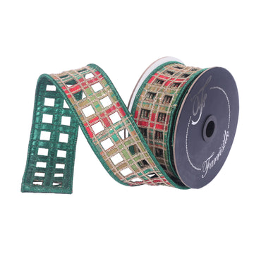 Buy red-and-emerald WINDOW PLAID (PREORDER)