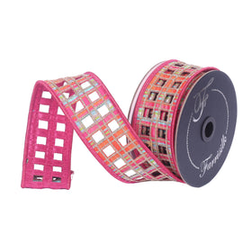 Buy hot-pink-and-orange WINDOW PLAID (PREORDER)