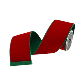 Buy red-and-emerald 2 TONE VELVET 4" (PREORDER)