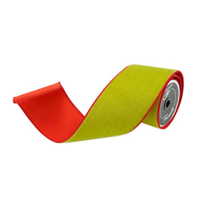 Buy red-and-lime 2 TONE VELVET 4" (PREORDER)