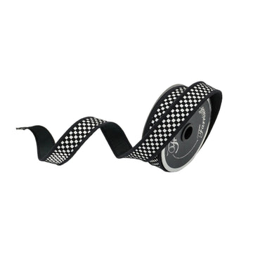 Buy black-white MINI CHECKS 1" (PREORDER)