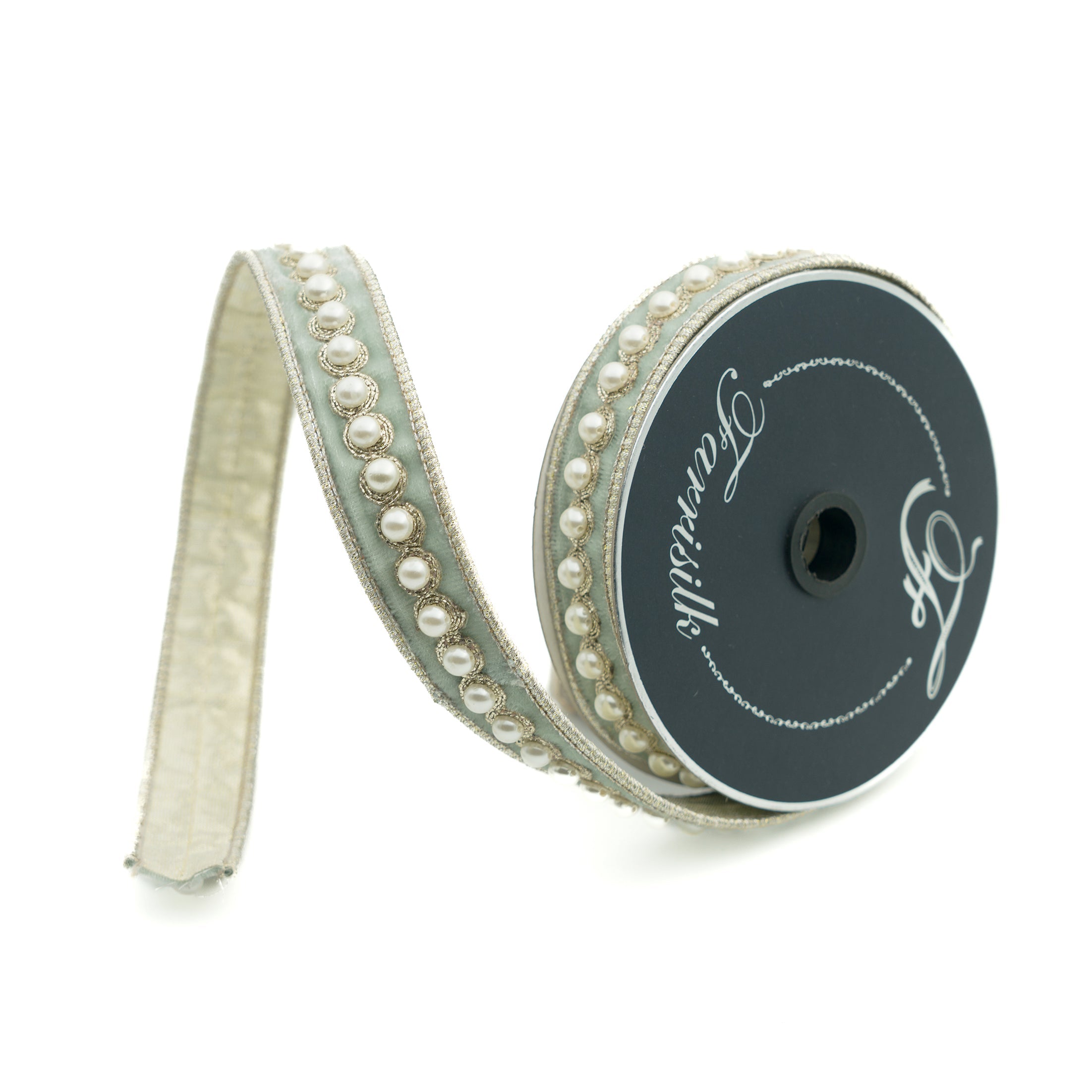 PEARL BORDERS TRIM (IN STOCK)