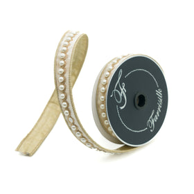 Buy ivory PEARL BORDERS TRIM (PREORDER)