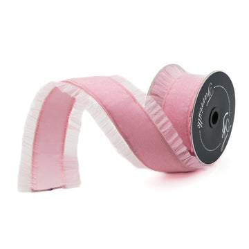 Buy baby-pink SHEER RUFFLE (PREORDER)