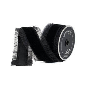 Buy black SHEER RUFFLE (PREORDER)