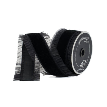 Buy black SHEER RUFFLE (PREORDER)