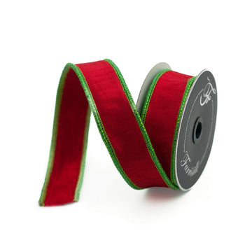 Buy red-and-lime LUSTER CORD (IN STOCK)