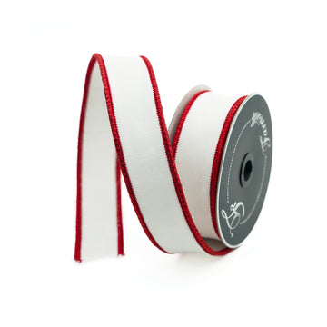 Buy red-and-white LUSTER CORD (IN STOCK)