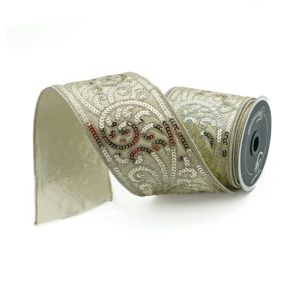 SWIRLING SEQUINS (IN STOCK)