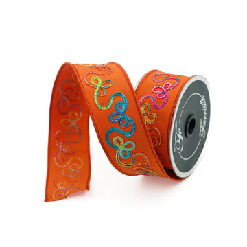 Buy orange WHIMSY RIBBONS TRIM (IN STOCK)