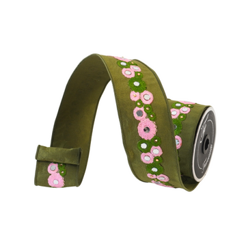 Buy pink-and-olive MOD FLOWERS (PREORDER)