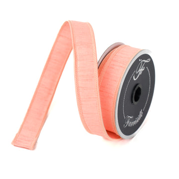 Buy coral DUPION (IN STOCK)