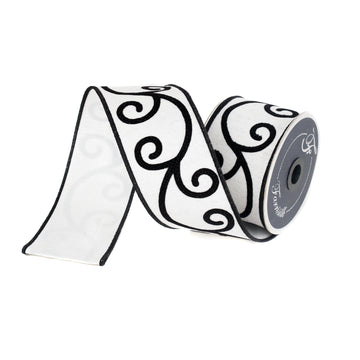 Buy black-white CURLY SWIRLY (IN STOCK)