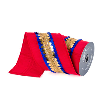 Buy red-blue NUTCRACKER FRILLS (IN STOCK)