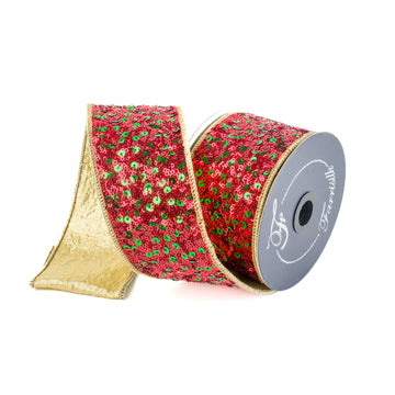 Buy red-and-emerald SEQUIN TREASURE (IN STOCK)