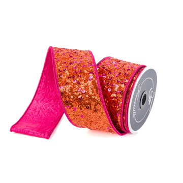 Buy hot-pink-orange-and-gold SEQUIN TREASURE (IN STOCK)