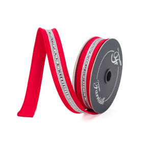 Buy red-and-silver TWINKLE TRIM (IN STOCK)