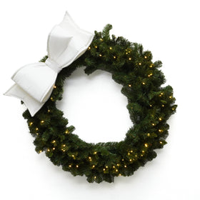 Buy white METALLIC BOW (IN STOCK)