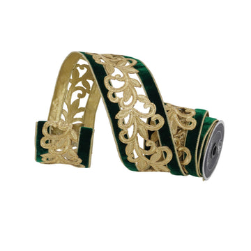 Buy emerald EMBROIDERED LANCET (IN STOCK)