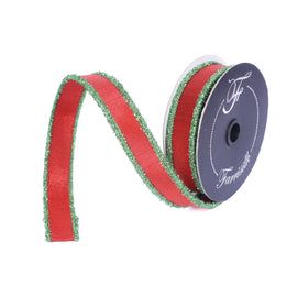 Buy red-and-lime TINSEL BORDERS (IN STOCK)