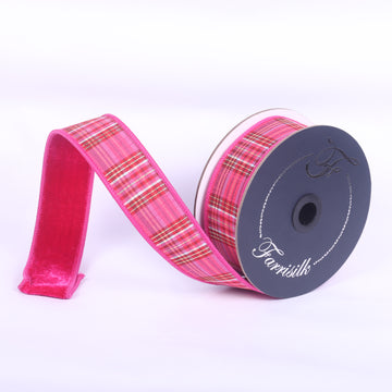 Buy hot-pink-and-red PLAID PLUSH (PREORDER)