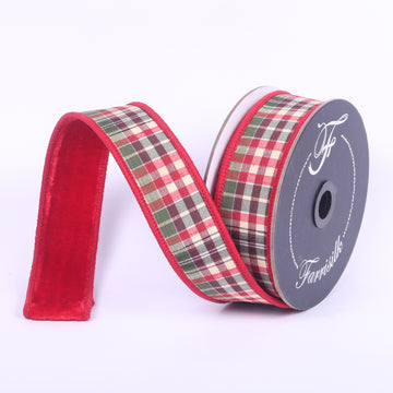 Buy red-green-beige PLAID PLUSH (PREORDER)