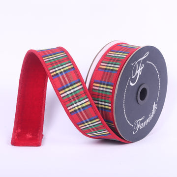 Buy red-multi PLAID PLUSH (PREORDER)