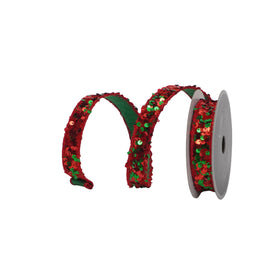 Buy emerald-and-red JOLLY SEQUINS (IN STOCK)