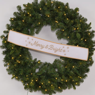 MERRY AND BRIGHT BANNER (PREORDER)