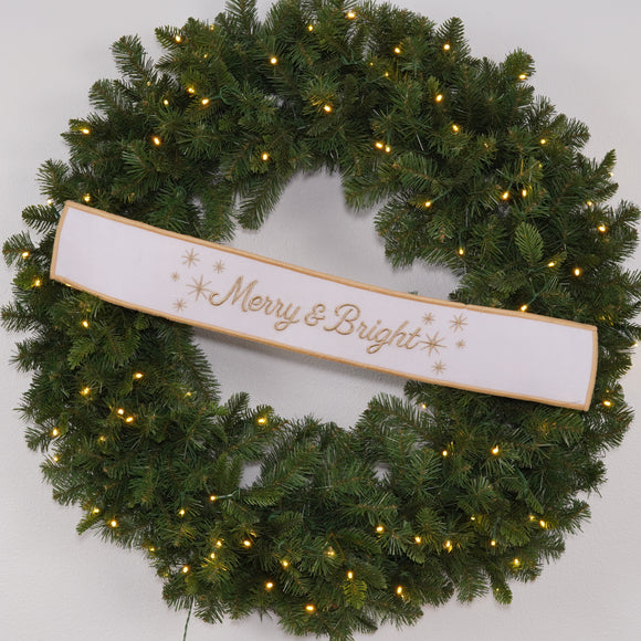 MERRY AND BRIGHT BANNER (PREORDER)