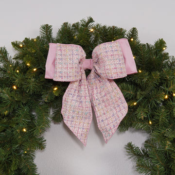 PASTEL TWEED BOW (PREORDER)
