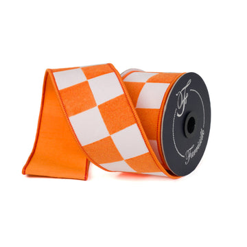 Buy orange MAXI CHECKS (IN STOCK)