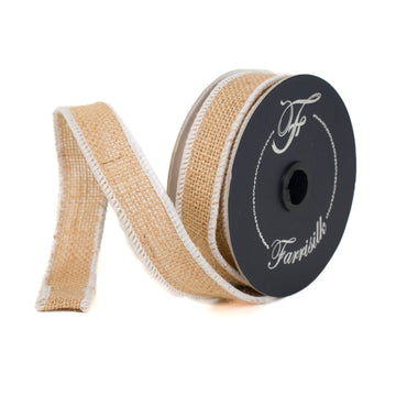 Buy white BURLAP ACCENT (IN STOCK)